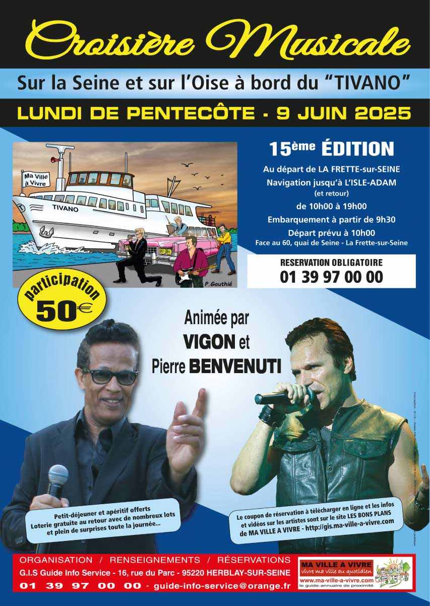 affiche croisière Pentecôte
