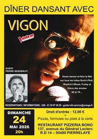 D&icirc;ner spectacle du 24 mai 2014 &agrave; Herblay